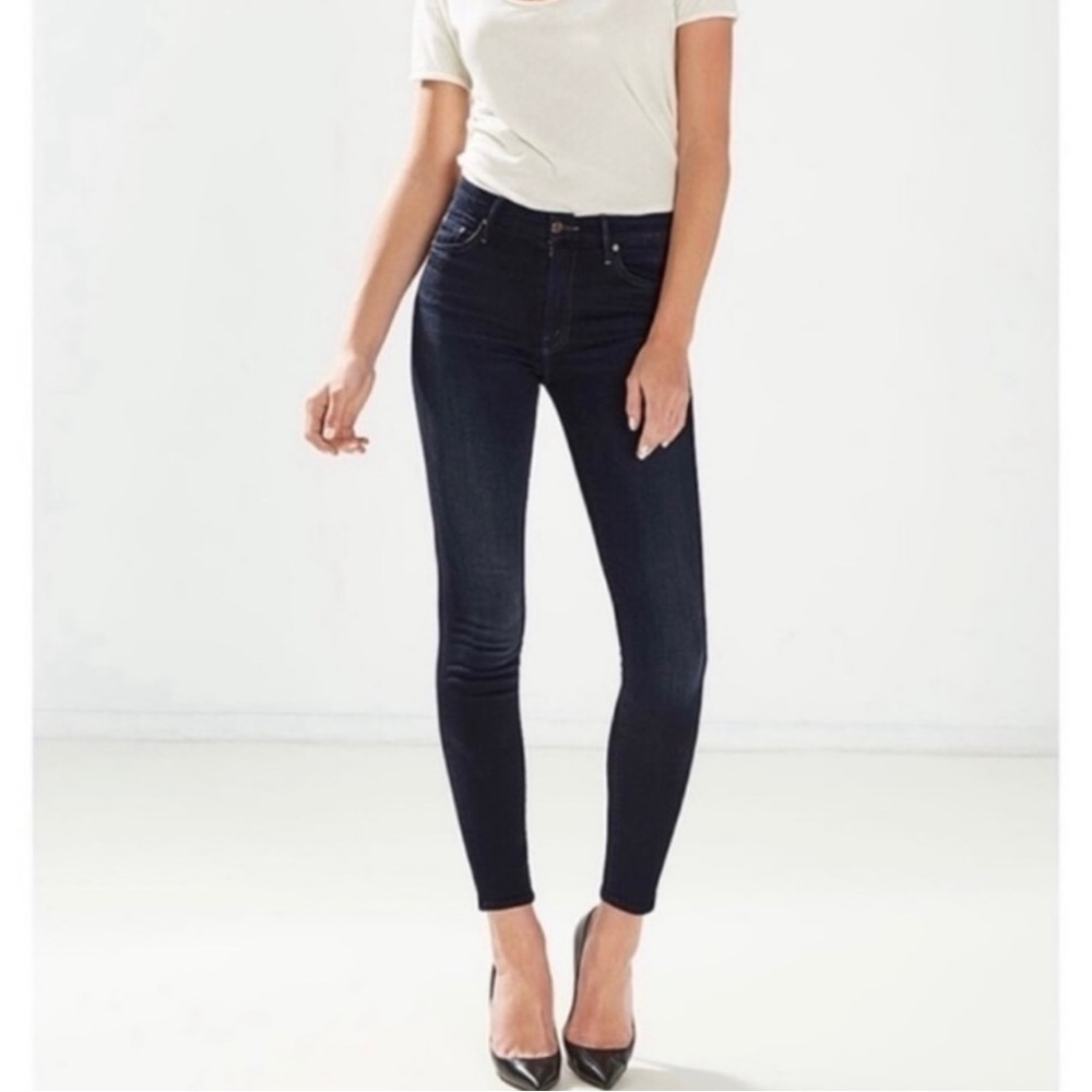 MOTHER The Looker Crop Jeans Coffee Tea or Me Size 27